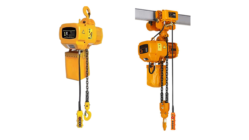 電動ホイスト運転時に異音が発生する場所はどこですか？