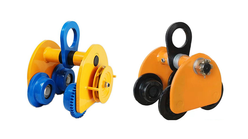 ギア付きトロリーと普通のトロリーの違いは何ですか?