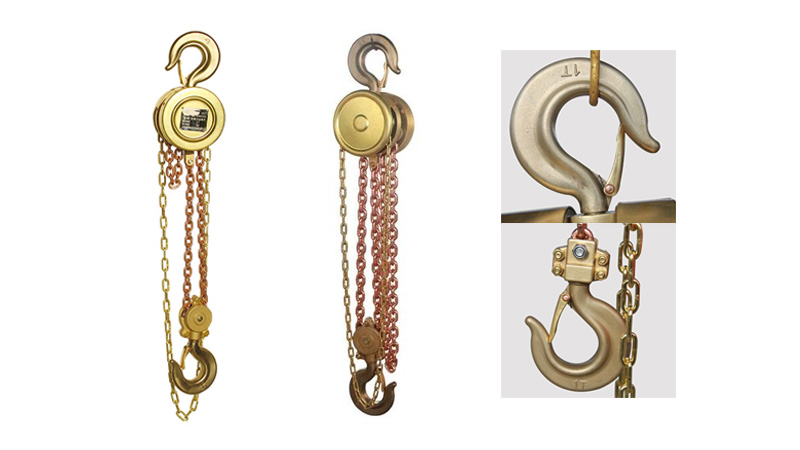 肥料工場の安全を守る防爆手引きホイスト