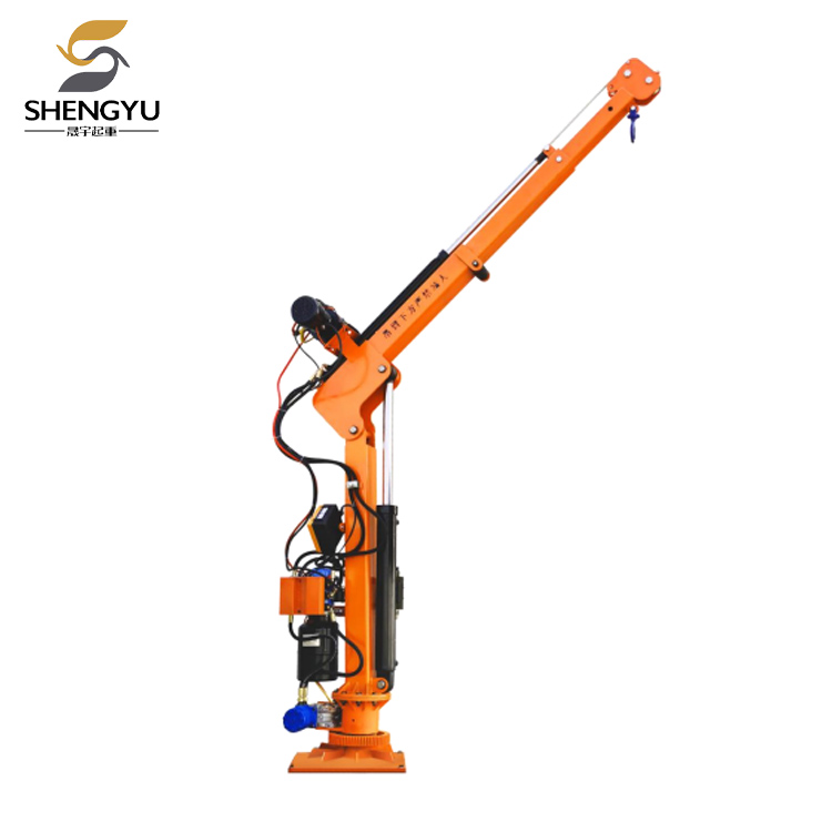 電動油圧車両搭載クレーン