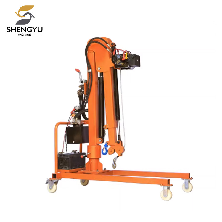 移動式電動油圧車両搭載クレーン